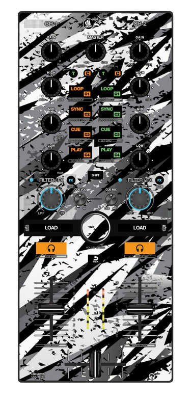 Reloop Mixtour Skin Sparkasm White